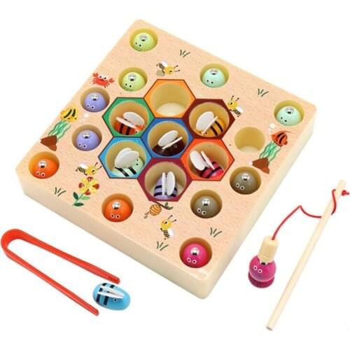 B2EB Novelty Children Game Toys for Kids Over 6 Months Baby Wooden Toys Game