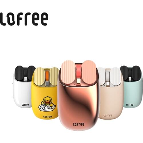 YouPin LOFREE Bluetooth Wireless Mouse 2.4G/Bluetooth Dual Mode Connection Unique Gesture Function Multi-system Compatible