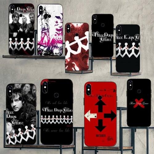 Three days grace Phone Cases For Xiaomi Mi Redmi Note 7 8 9 pro 8T 9T 9S 9A 10 Lite pro