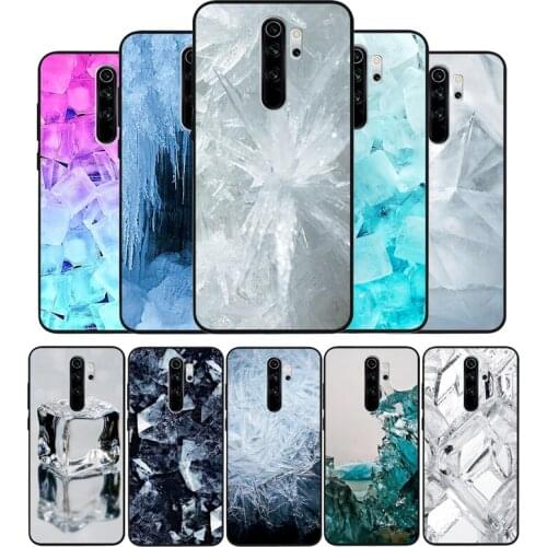 The aesthetic art of ice black Phone Case For Xiaomi Redmi note 9 8 7 6 5 4 Pro S for redmi 4A 4X 5 Plus 5A 7A Cover