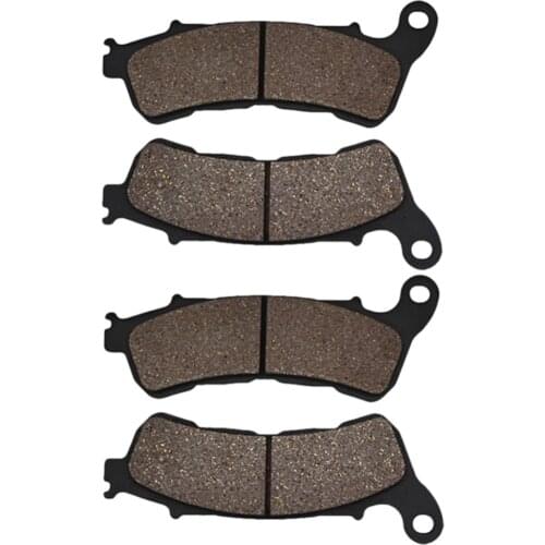 Cyleto Front Brake Pads for Honda VFR800 VFR 800 XC Crossrunner 800 12-13 VT750 VT 750 Shadow 10-13 VT1300 VT 1300 Chopper 10-11