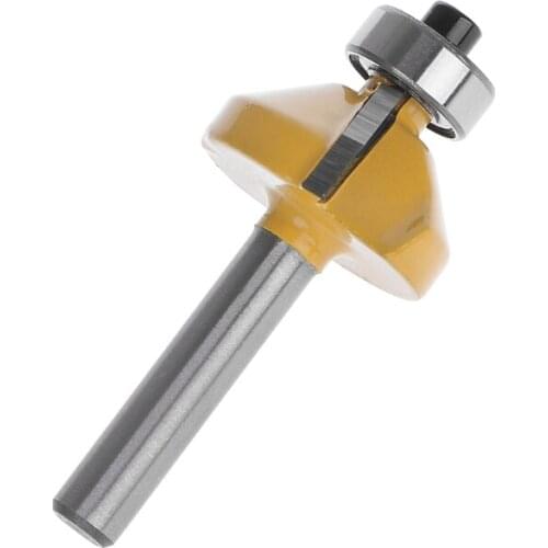 1/4" Round Shank 5/16" Cutting Length 45 Degree Chamfer Router Cutter Bit New