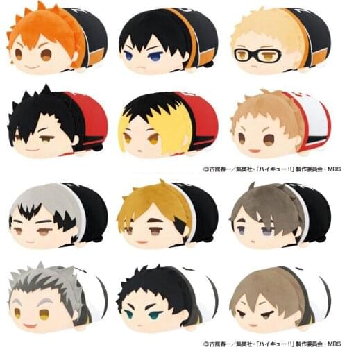 Haikyuu!! 20cm Big Mochi-mochi Mascot Toys Bokuto Koutarou Akaashi Kita Shinsuke Atsumu Osamu Hinata Plush Doll Pillow Dolls Toy
