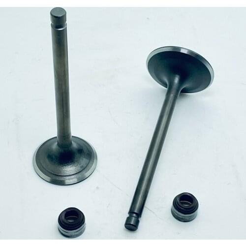 INTAKE & EXHAUST VALVE AND OIL SEAL SET KIT FIT YAMAHA MOTO-4 YFM350 1987-1995