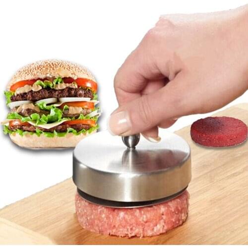 Kitchen Accessories Handmade Burger Meat Pressure Mold Pork Beef Patties Cooking Gadget Maker Hamburger Press
