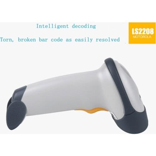 New Symbol LS2208 Original bar code scanner laser scanner, bar code reader LS-2208 for Motorola Symbol