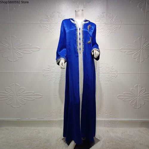 Ramadan Eid Mubarak Abaya Dubai Turkey Hijab Muslim Long Jalabiya Dress Abayas Arabic Dresses For Women Islam Kaftan Robe Longue
