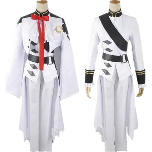 Owari no Seraph Seraph of the end Ferid Bathory Uniform Outfit Anime Cosplay Costumes with Ears