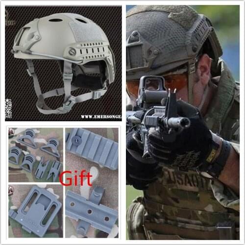 2017Tactical military helmet Pararescue Jump EMERSON Helmet protective helmet Foliage Green