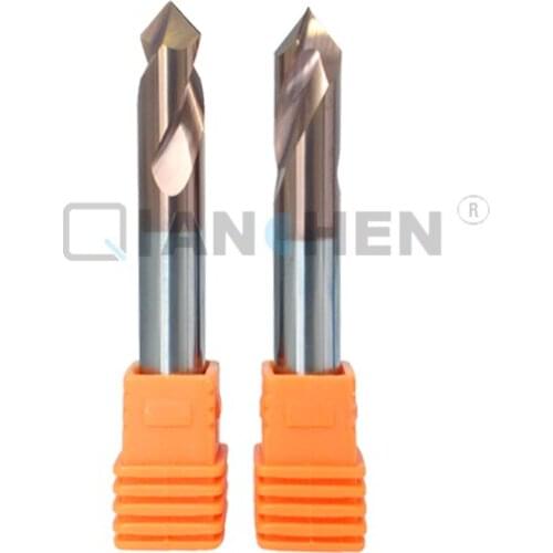 Tungsten steel Spotting drill,90 degrees of tungsten steel chamfering cutter,Position center point of chamfered bit
