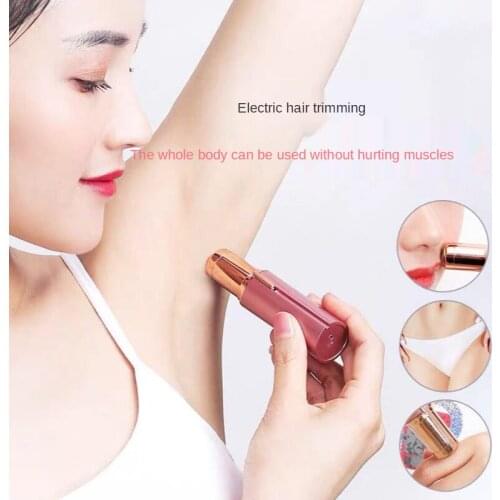 Ladies Lipstick Electric Usb Rechargeable Battery Mini Shaver Epilator Depilator Multi-function Shaving Instrument Hair Remover