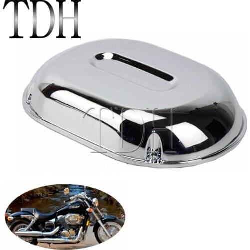 1 X Chrome Plastic Air Filter Cover Air Cleaner Guard for Honda VT 750DC Shadow Spirit VT750 2001-2007