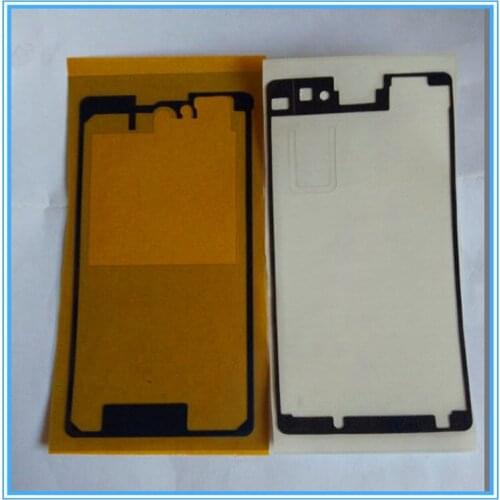 1 Set/2PCS Original New LCD Front Frame + Back Cover Adhesive Glue Tap Sticker For Sony Xperia Z1 Compact D5503 Z1 Mini M51W