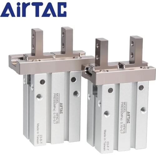 1 pcs AIRTAC HFZ Series Air Gripper Pneumatic Air Cylinder HFZ6 HFZ10 HFZ16 HFZ20 HFZ25