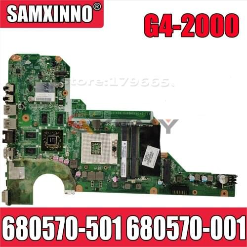 Akemy motherboard 680570-501 680570-001 For HP Pavilion G4 G4-2000 G6 G6-2000 G7 G7-2000 R33 DA0R33MB6F1 HM76 HD7670M Free CPU