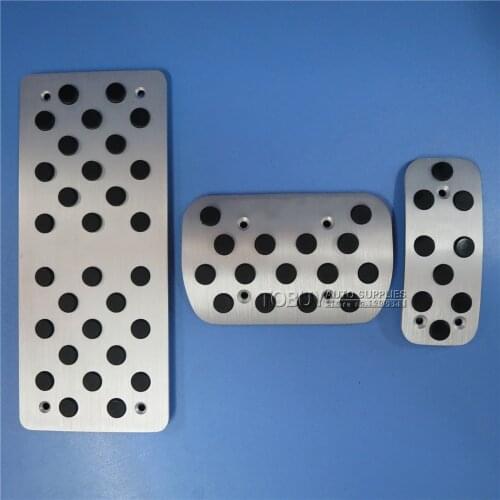 TTCR-II Car Accessory High Quality Sports Foot Rest Fuel Brake Accelerator Gas AT Pedals Pads For Jaguar XF 2009 - 2016 Stickers