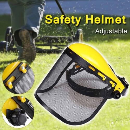 Chainsaw Safety Helmet Hat Logging Brushcutter Forestry Visor Protection