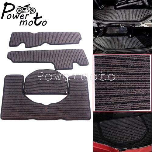 For Honda Gold Wing GL1800 With CD Changer 2001-2010 08P11-MCA-100H Motorcycle Black Rear Trunk Storage Pad Case Accessories