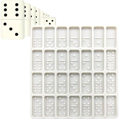 Dominoe Silicone Sugarcraft Mold Chocolate Cupcake Baking Fondant Cake Decorating Tools