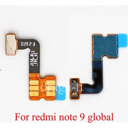 Proximity Sensor Light Flex Cable Ribbon for Redmi note 9 global version Distance Sensor Replacement Flex Cable