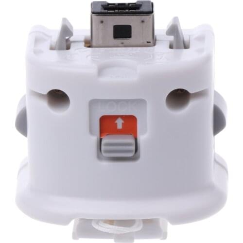 H7JF 1PC External Motion Plus Adapter Sensor for nintendo Wii/Wii U Remote Controller