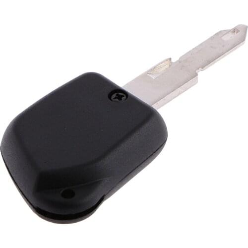 Remote 1Button Fob Key Shell Uncut Blade For Peugeot 106 205 206 306 405 406