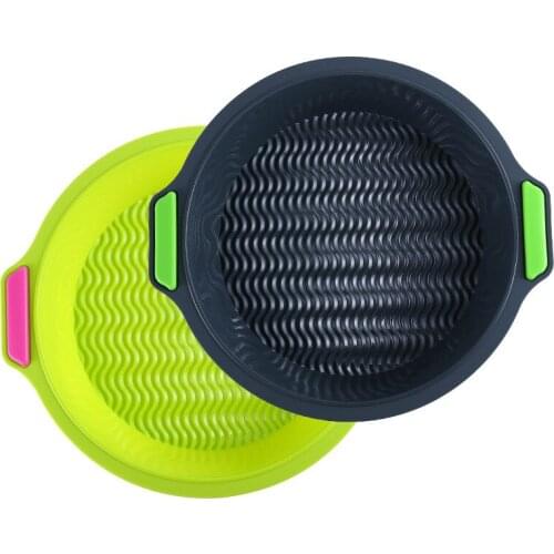 1700ml Round Non-stick Silicone Cake Mold Cake Bread Pans Bakeware DIY Desserts Mould Kitchen Baking Tools