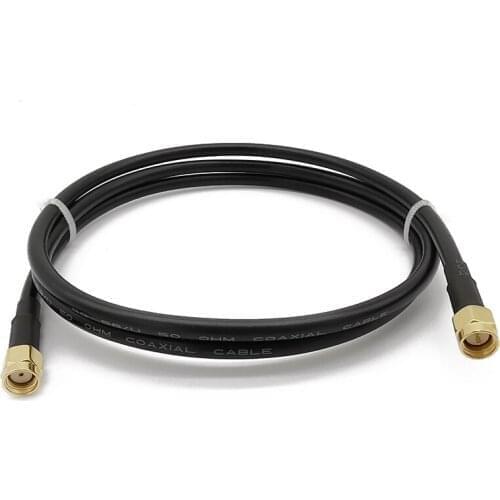 LMR200 SMA Male to RP SMA Male Plug RF Coaxial Pigtail Antenna Extension Cable Wire Connector 15CM 20CM 30CM 50CM
