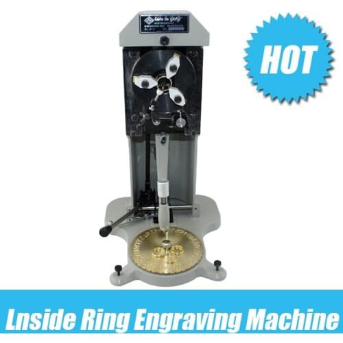 Jewellery making Inside Ring Engraving Machine with 1 diamond tips and one font metal engraving
