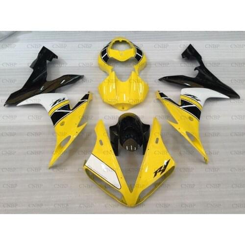 For YAMAHA YZFR1 2004 - 2006 Motorcycle Fairing YZFR1 2004 Fairings for YAMAHA YZFR1 2004 Yellow Black Full Body Kits
