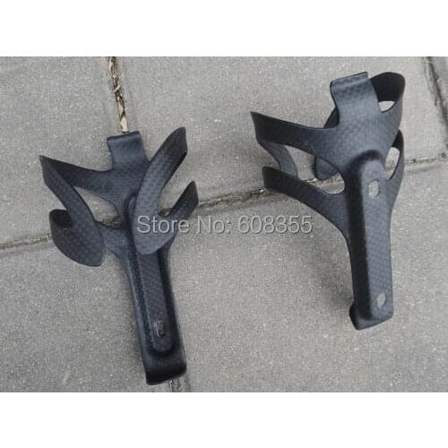 Full Carbon Matt MTB Mountain Road Cyclocross TT Bike water Bottle cage bicycle Holder for all Cycling - 2 Pcs ( 003 )