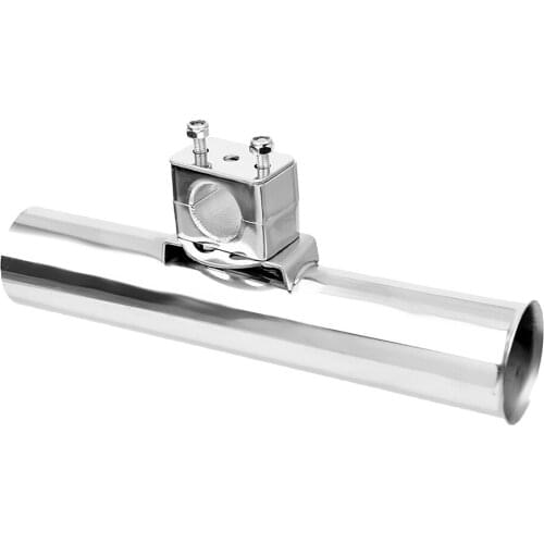 Durable Stainless Fishing Rod Holder For Boat Kayak Yacht Handrail Silver Fish Rod Rack Holder Fishing Accessories