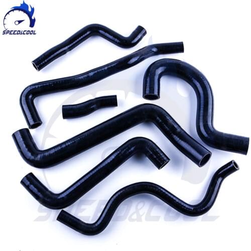 Car Silicone Radiator Coolant Hose Kit For Volkswagen MK2 1.8 8V GOLF JETTA GTI GLI High Performance Pressure Temperature