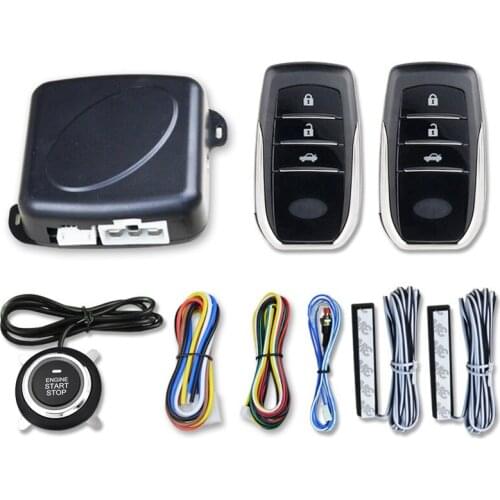 12 V car PKE Keyless comfortable Keyless Entry into the modified one key start alarm system