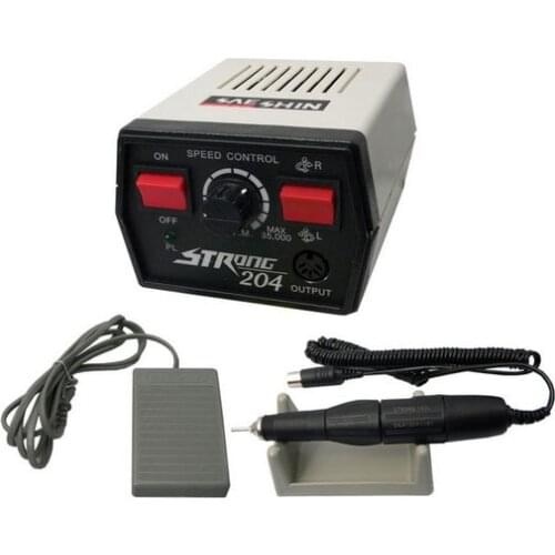 On Sale Dental Supplies STRONG 204 Mini Micro motor Polishing Machine for dental jewelry beauty nails