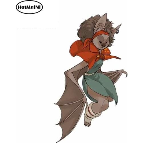 HotMeiNi 13cm x 7.6cm for BAT THINGS Waterproof Decal Vinyl Car Sticker Fashion Repair Occlusion Scratch Decoration for RV SUV