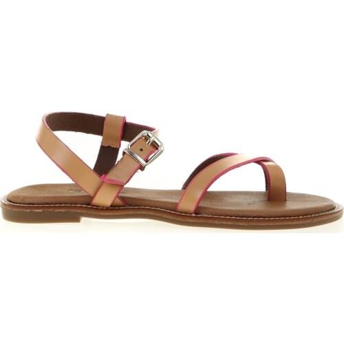 Women Sandelet Cinnamon Color Summer Thong Wrist With Belt High Quality Casual Beach Night 2021 New Season