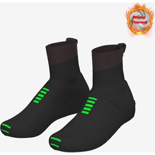 2021 Winter Fleece Bicycle Cycling Covershoes Road Racing Man/Women Cubrebotas Ciclismo Sports Thermal Cycling Shoe Cover