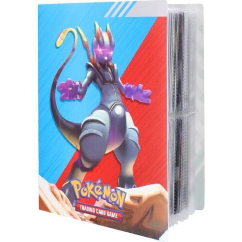 240Pcs Holder Album Toy Collection Game Pokemones Cards Album Book Top For Kids Gift