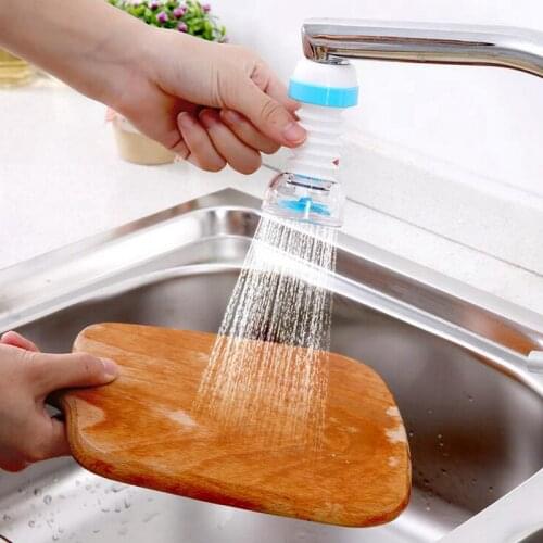 360 Degree Rotatable Water Faucet Aerator Bubbler Swivel Head Water Saving Faucet Aerator Nozzle Tap Adapter Device