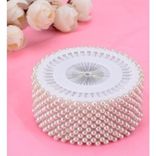 480pcs Pearl Head Pin Wedding Craft Dressmaking Patchwork Straight Sewing Needle Pins For Sewing Decoration Embroidery