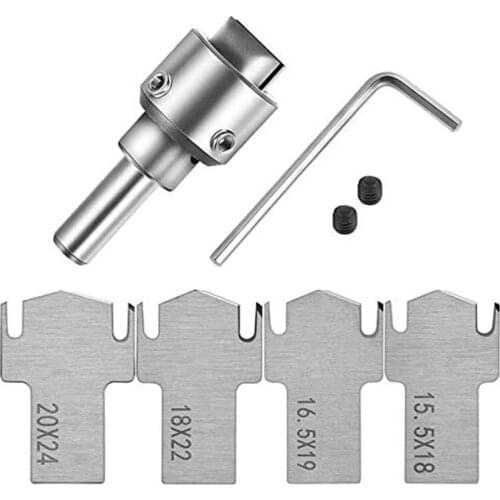 6Pcs Wooden Thick Ring Maker Ring Drill Bit Set Wooden Ring Maker Steel Wood Bead Drill Bit for DIY Rings Making Jewelry CNIM Ho