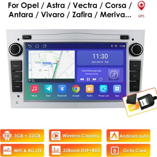 Android 2Din Car Radio for Opel Corsa C D Vectra Vivaro Meriva Antara Astra H Zafira Vauxhall Signum Car Stereo Video Multimedia