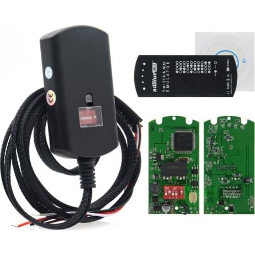 Adblue Emulator 9 in 1 8 in 1 with Nox Sensor Professionla Adblue 9in1 8in1 Emulator Diagnostic Tool full chip Free shipping
