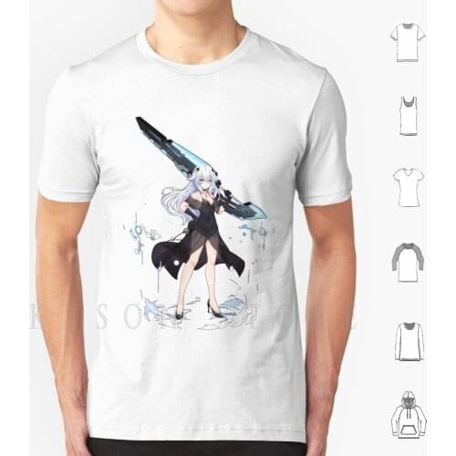 Black Heart T Shirt Men Cotton Azur Lane Ship Anime Waifu Neptunia