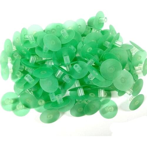 Dental Composite Polishing Kit Finishing Disc Wheel 12mm/14mm Green Color