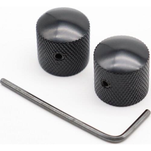 1pcs/2pcs Metal Potentiometer Dome Knob Control Knob Volume Audio Electric Guitar Accessories