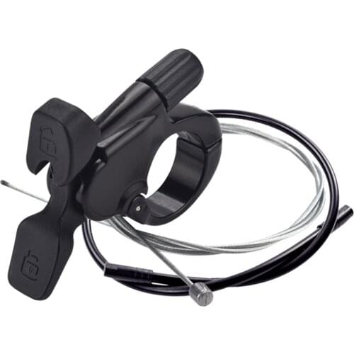 MTB Bicycle Suspension Fork Remote Lockout Line Control Lever Switch Aluminum Alloy Shock-absorbing Bike Fork Wire Controller