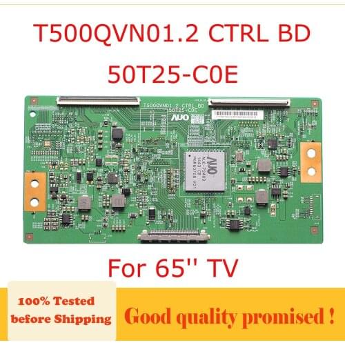 Tcon board T500QVN01.2 CTRL BD 50T25-C0E 65''tv Logic Board for 65 inch TV Professional Test Free Shipping T500QVN01.2 50T25-C0E