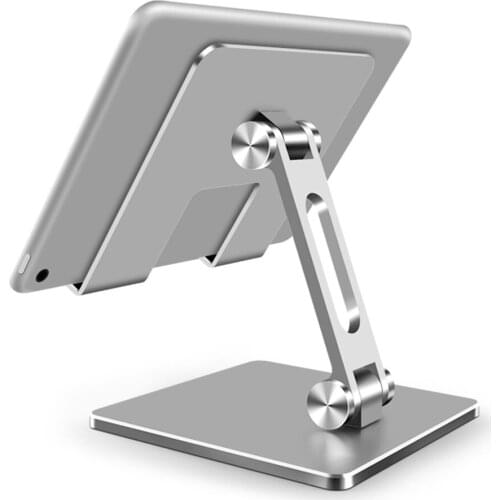Tablet Stand Aluminum Adjustable Stand Desk Foldable Holder Dock For iPad Pro 12.9 11 10.2 Air Mini 2020 Samsung Xiaomi Huawei